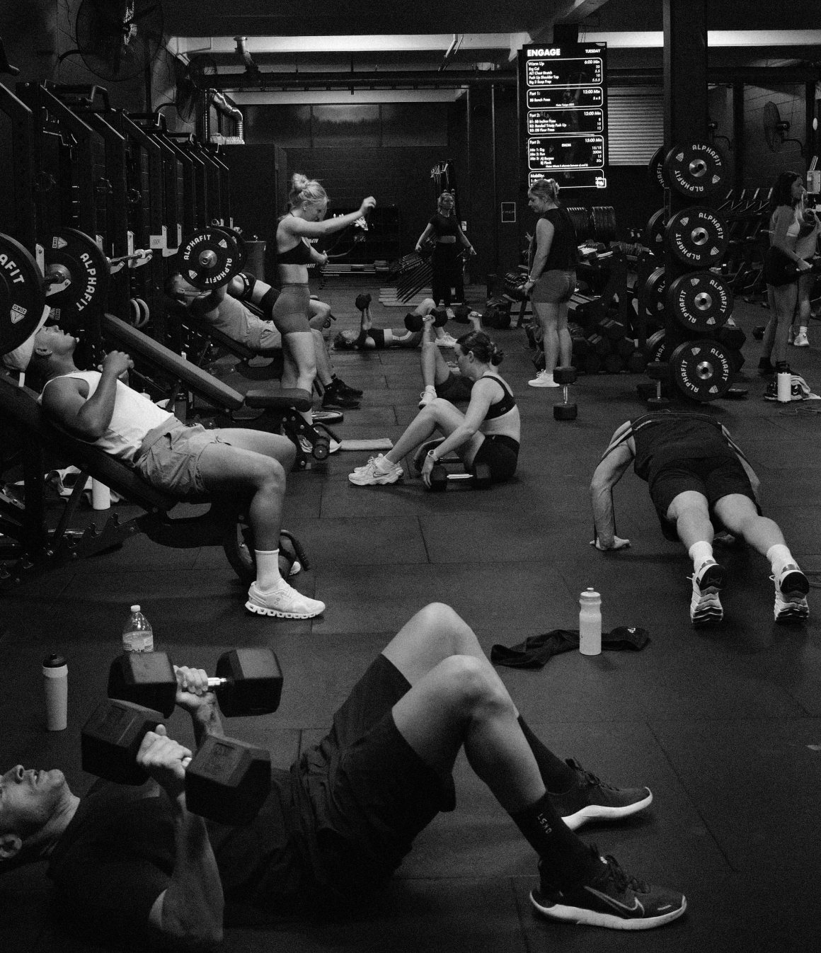 Performance class, black and white